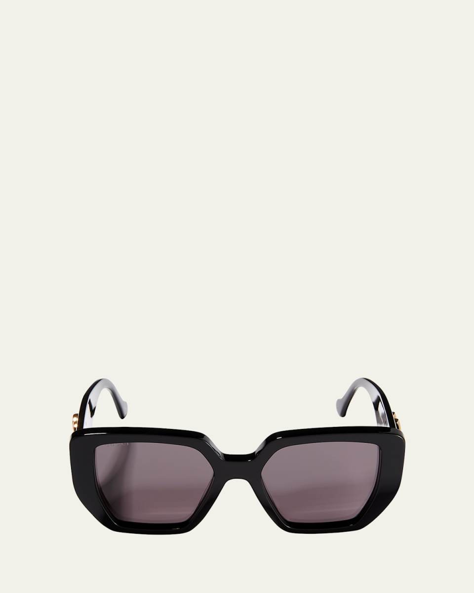 Oversized Square Acetate Sunglasses